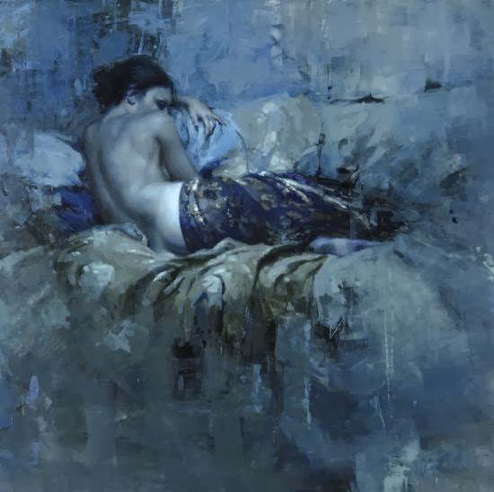 Jeremy Mann pinturas a óleo mulheres sensuais seminuas peitos