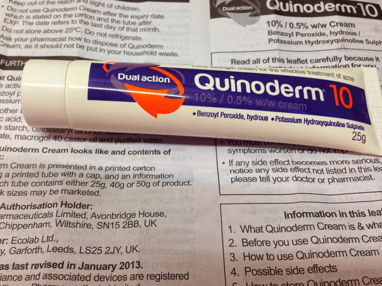 Lucy Alana My Love/Hate Relationship with Quinoderm