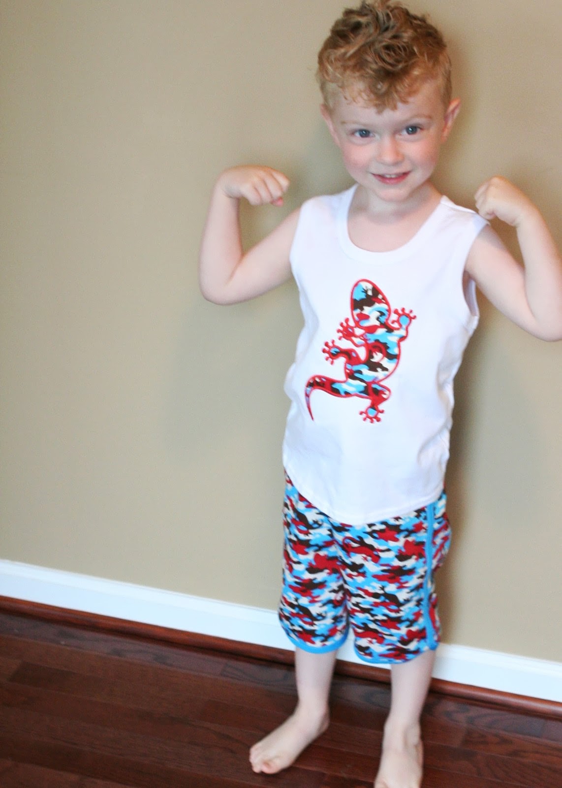 Sewing Mama RaeAnna Big Island Board Shorts