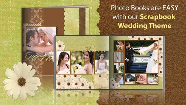 You can create a wedding scrapbook baby scrapkbookbirthday scrapbookor