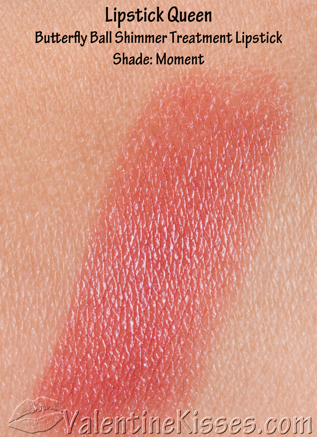 Valentine Kisses Lipstick Queen Butterfly Ball Shimmer Treatment Lipstick in shades Float