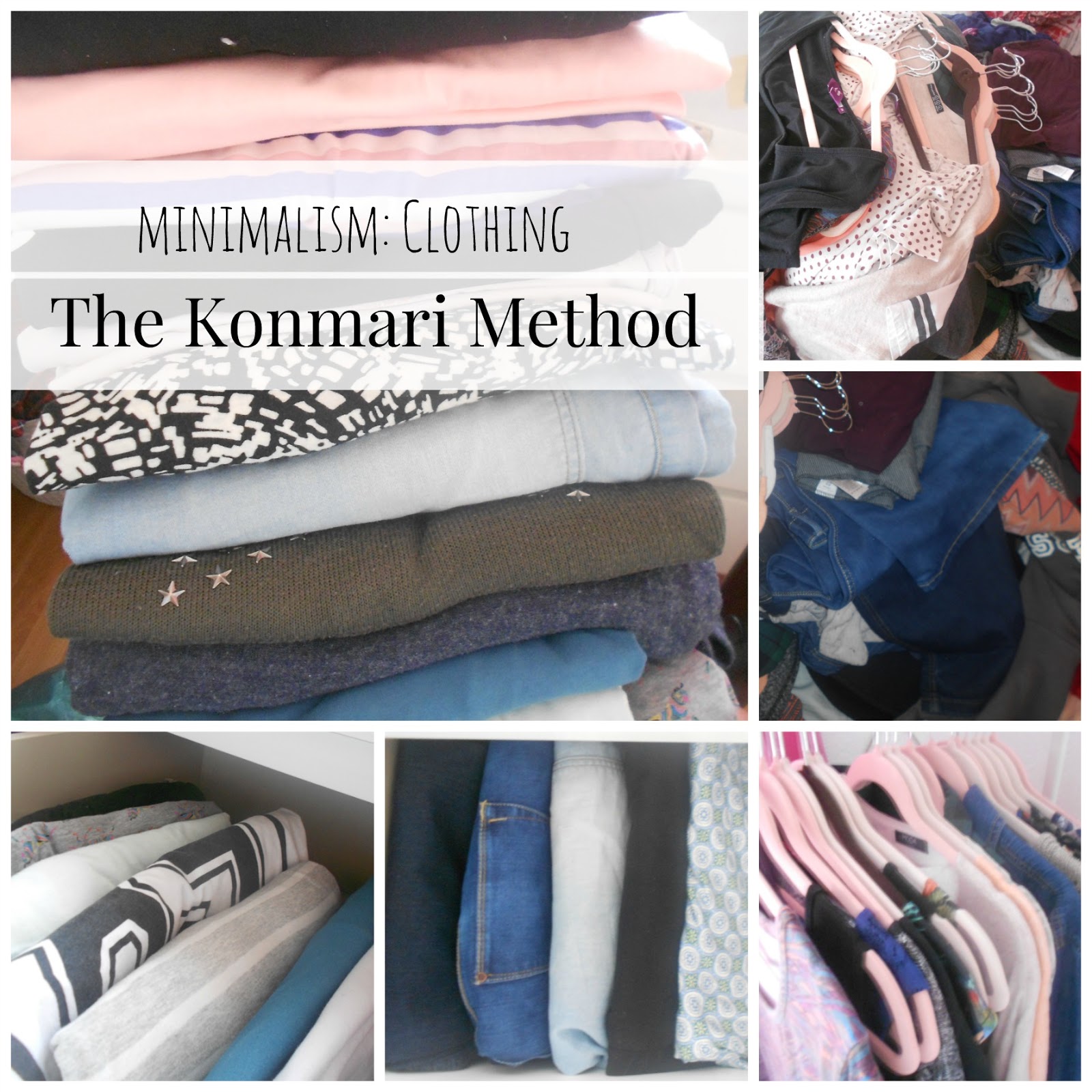 minimalismmission Decluttering your wardrobe The Konmari Method