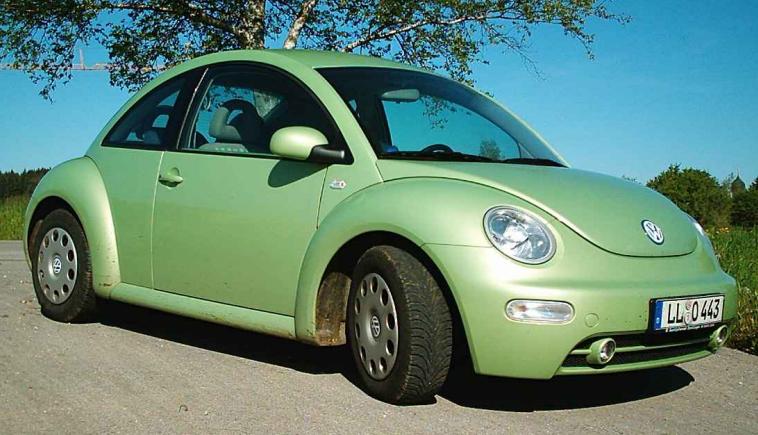 And yet it was possible to retain all of the Vw Beetle's common style 
