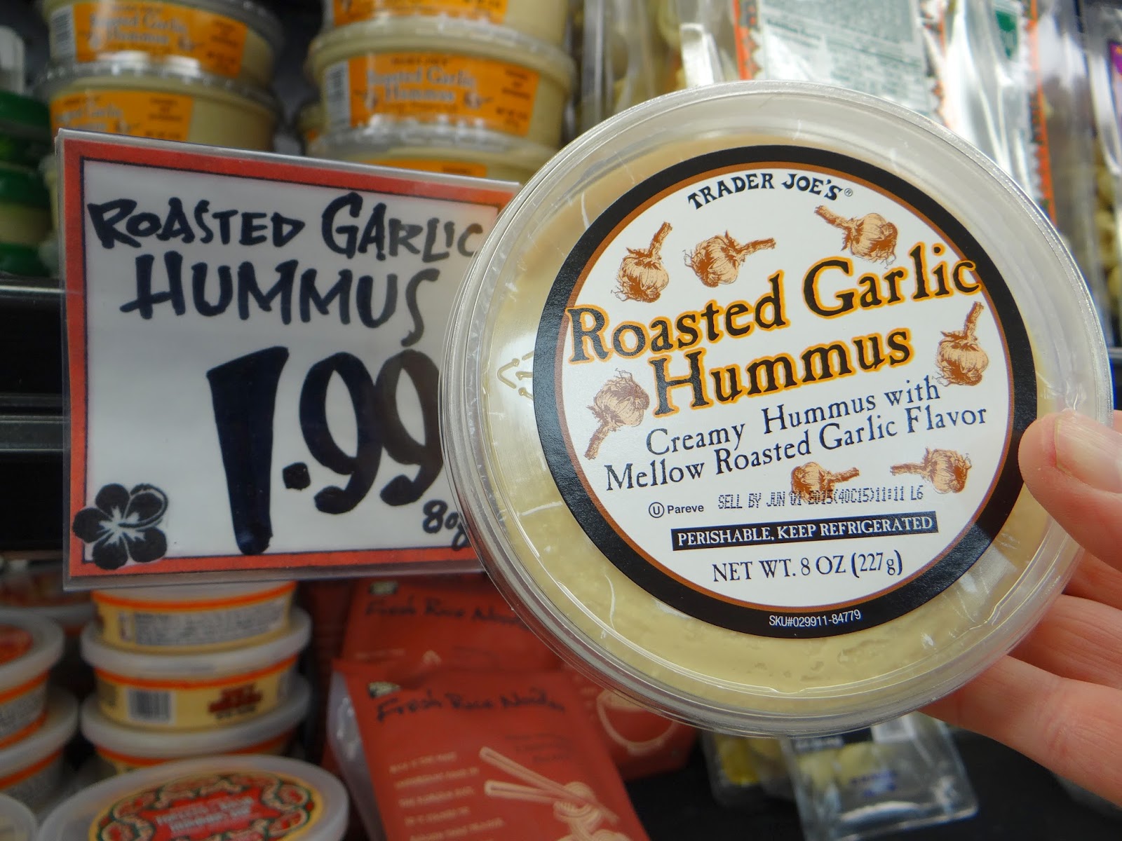 Trader Joe's 365 Day 109 Roasted Garlic Hummus