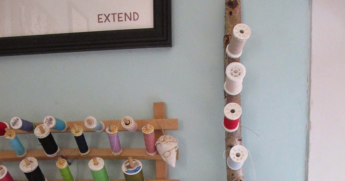 maya*made diy branch spool holder 1