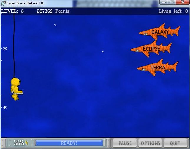 Download Typing Shark Deluxe Free