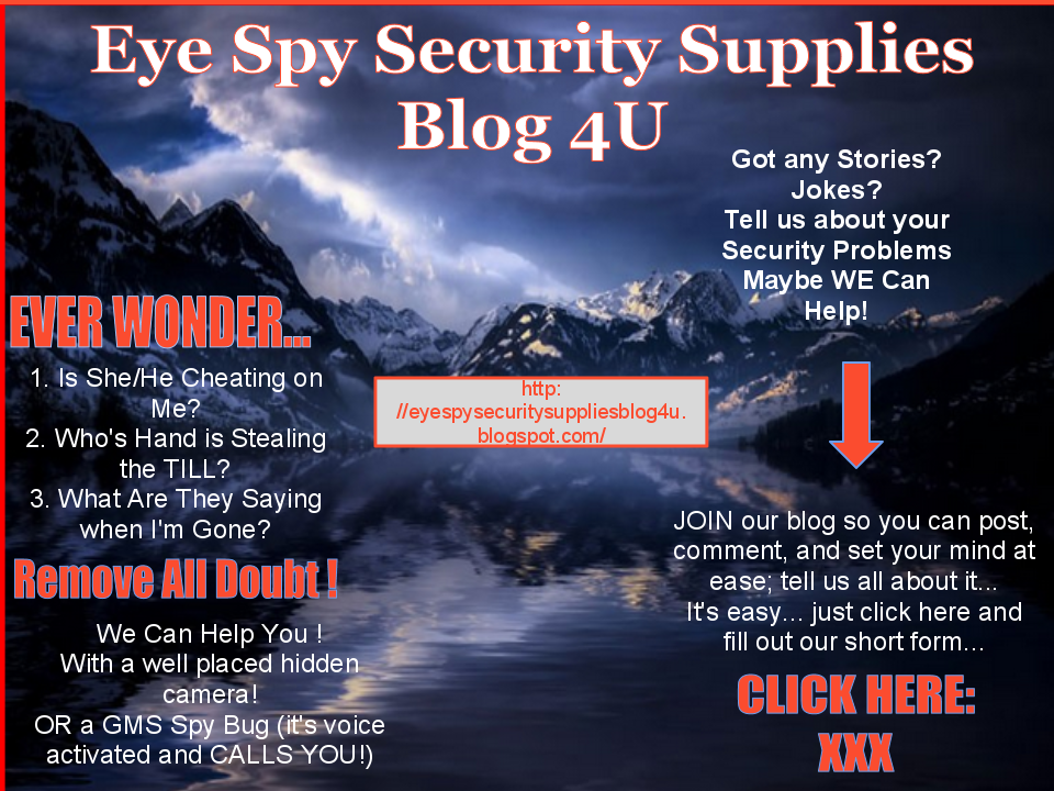 Eye Spy Security Supplies Blog4U