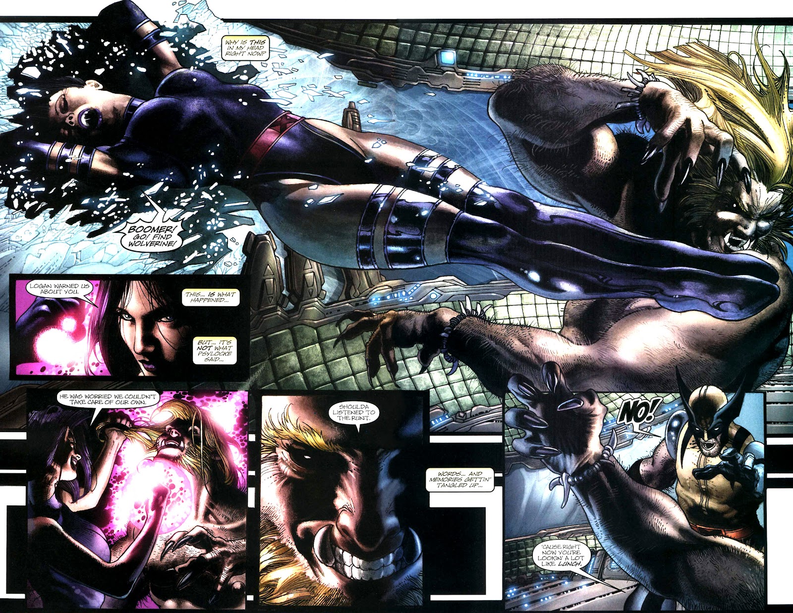 Read online Wolverine (2003) comic - Issue #51 - 16