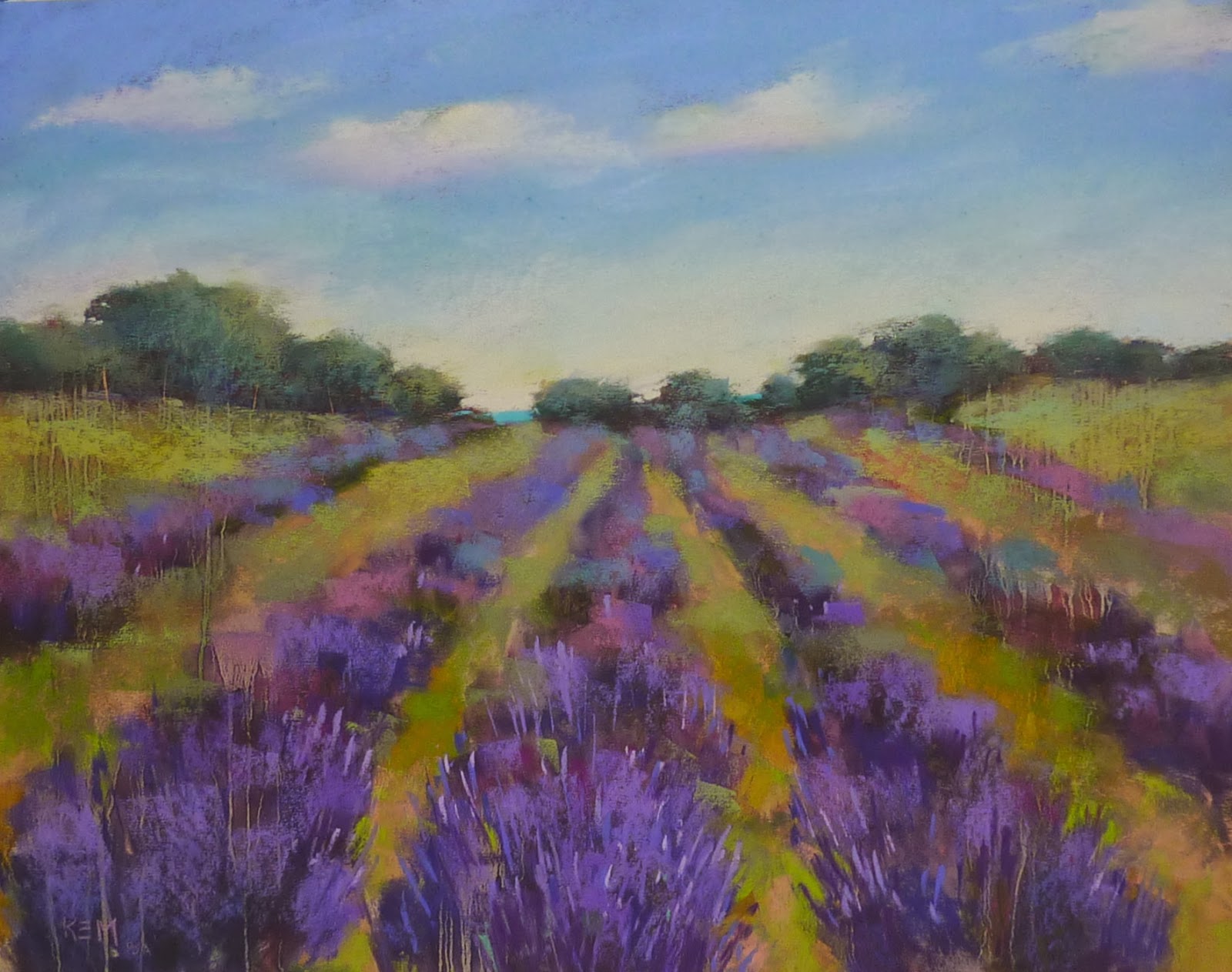 Painting My World How to Store a Large Pastel Painting