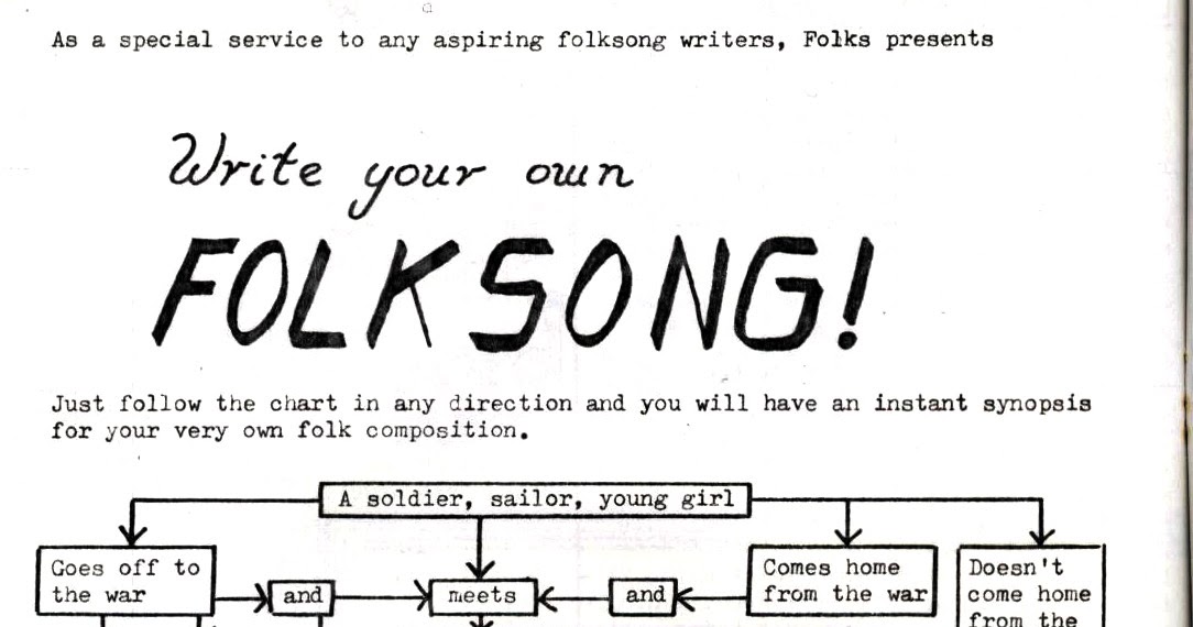 Write one folk song picture