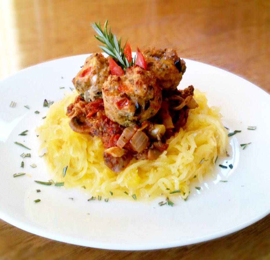 Live Right Be Healthy Rosemary Turkey Meatballs