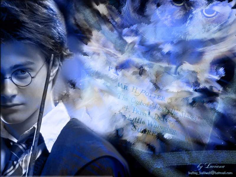 Free Download Celebrity Wallpapers: Harry Potter - And the Abstract Art