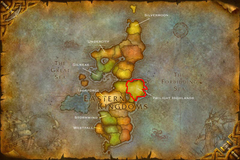 Leveling Down Twilight Highlands Level 84 Monday, May 9, 2011