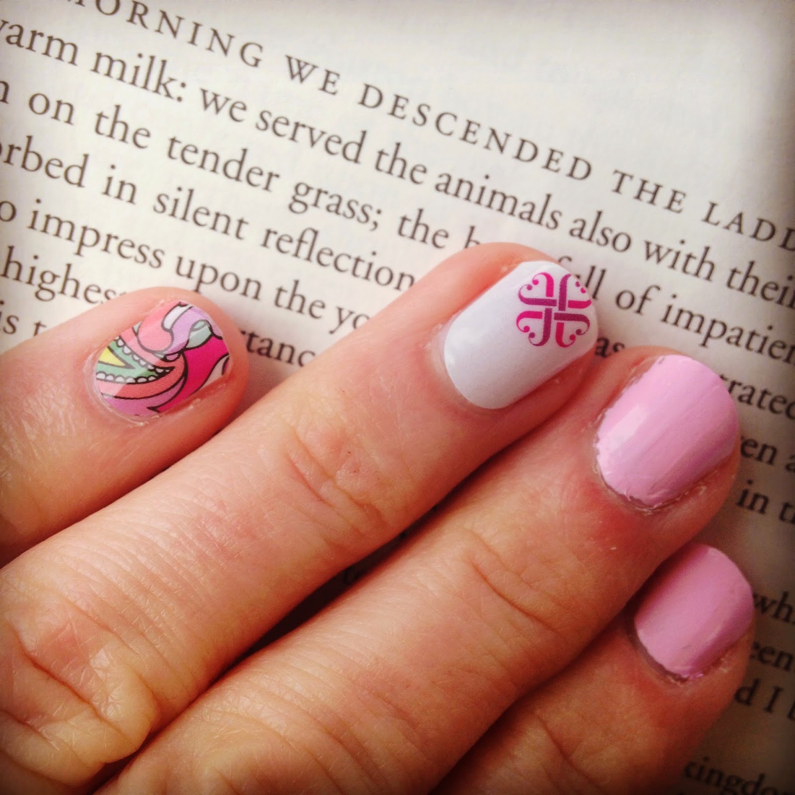 Morning Glories and Moonflowers: jamberry nails review and giveaway