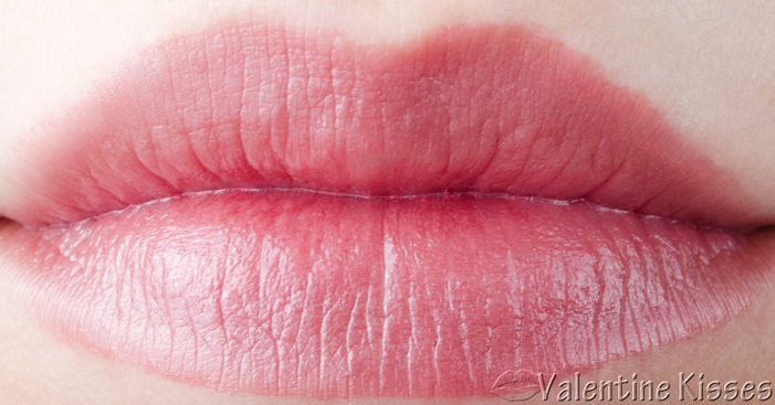 Valentine Kisses: Chanel Glossimer lip gloss in 119 Wild Rose