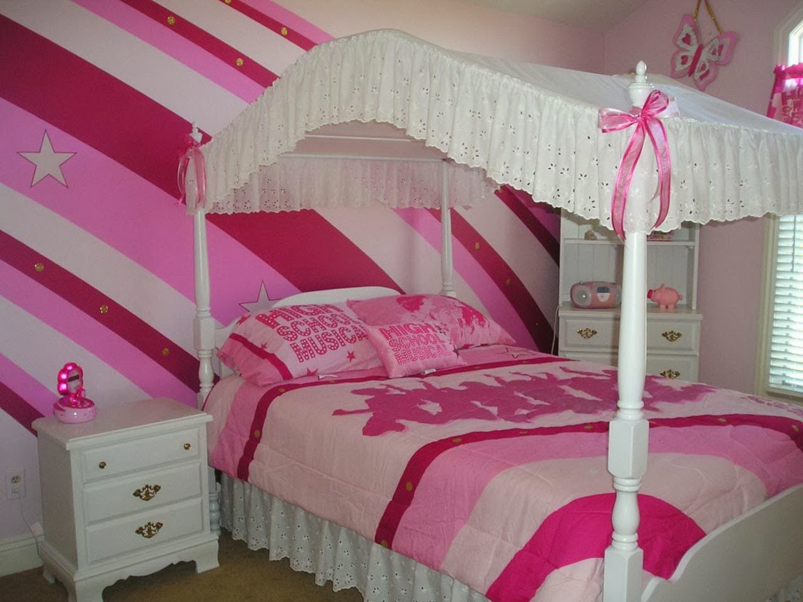 Girl Bedroom Wall Decorating Ideas