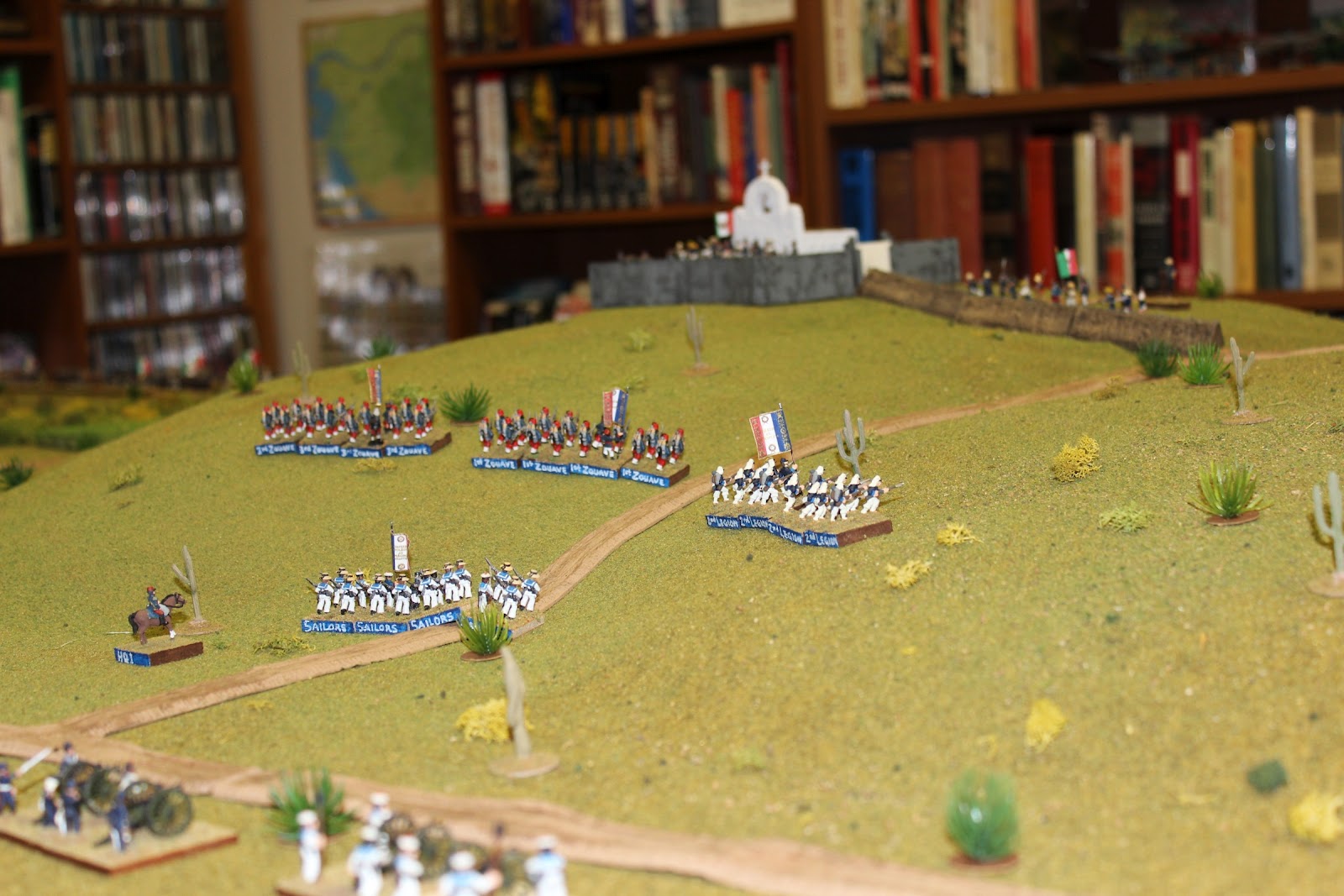 Din of Battle Battle of Puebla May 5, 1862 First Playtest