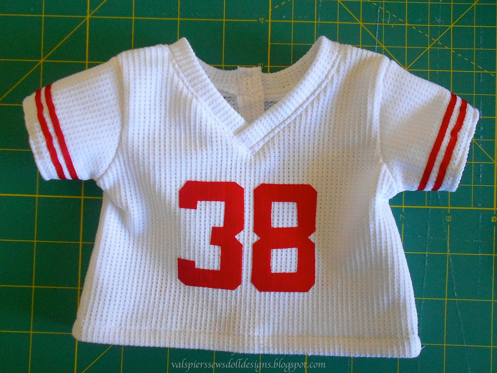 Doll Clothes Patterns by Valspierssews Jarryd Hayne 38 Jersey for