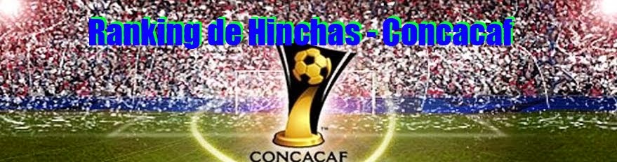 Ranking de Hinchas - Concacaf