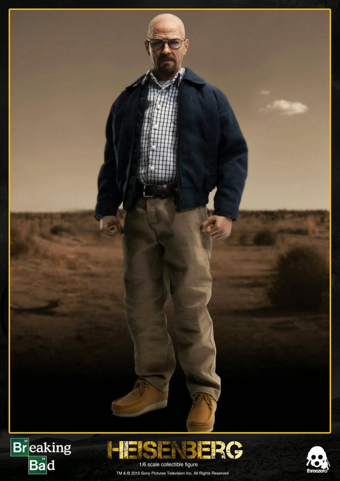 1//6 Scale Breaking Bad Walter White Bryan Cranston Head Sculpt