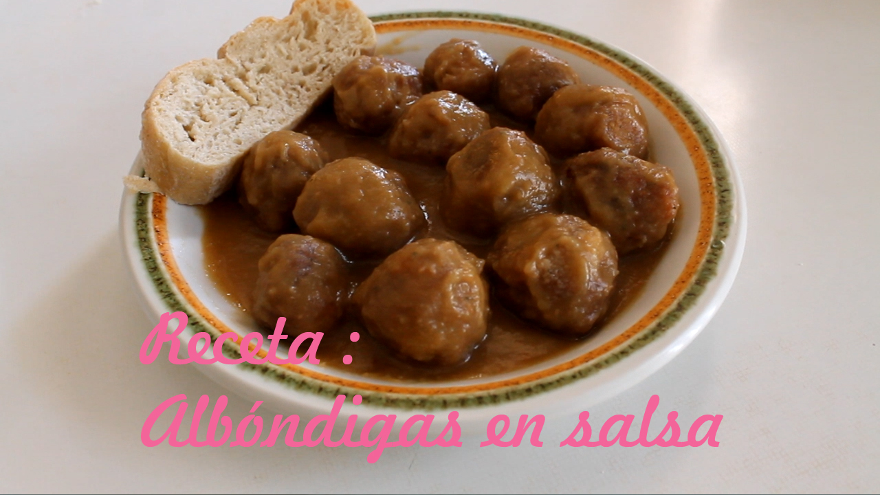 Reproducir Editar Eliminar . Receta albondigas en salsa, Easy Meatballs