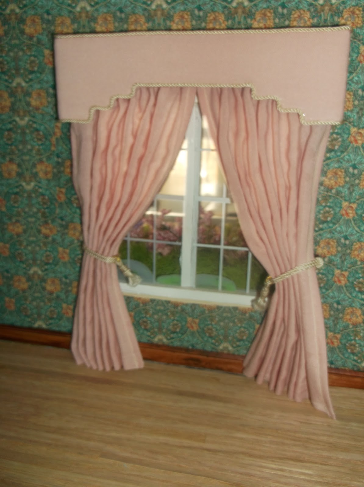 In My Hummel Opinion Curtains For Double Dollhouse Windows