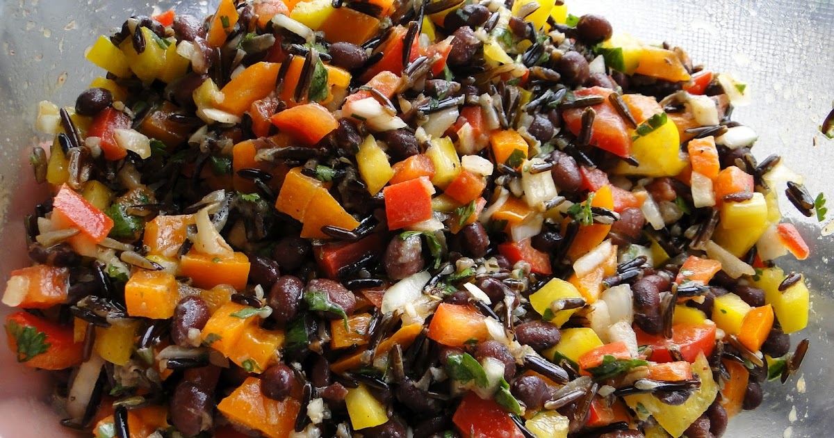 Food for Karen Wild Rice Black Bean Salad (Alternately titled