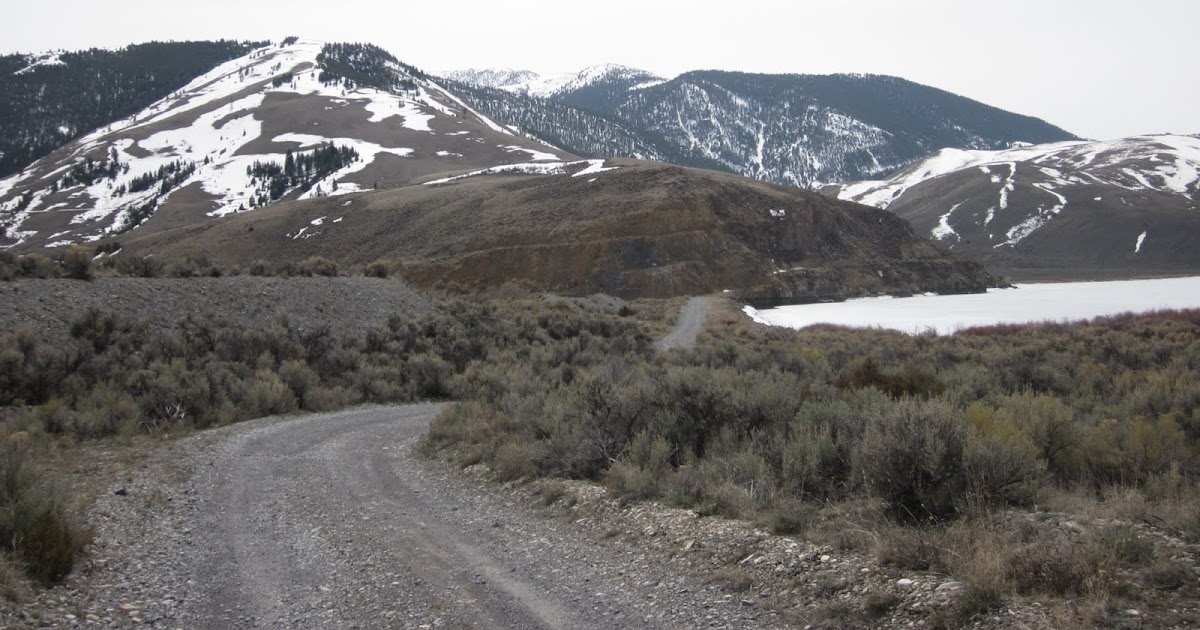 Mackay, Idaho 83251 Mackay Dam still mostly iced over April 24 2011