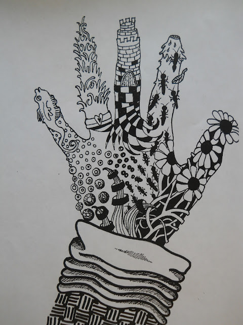 Zentangle Hands