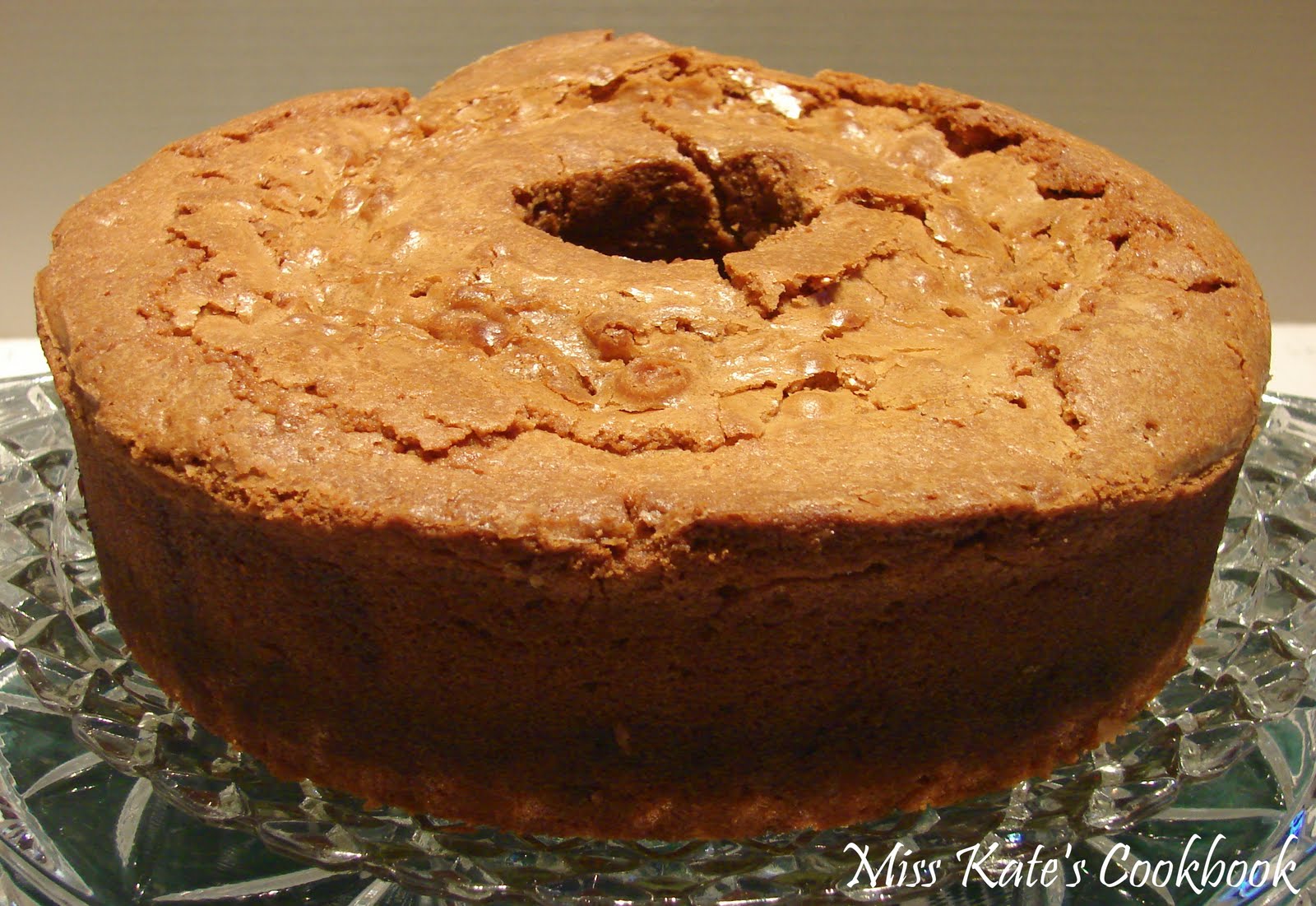 Miss Kate's Cookbook Southern Caramel Pound Cake