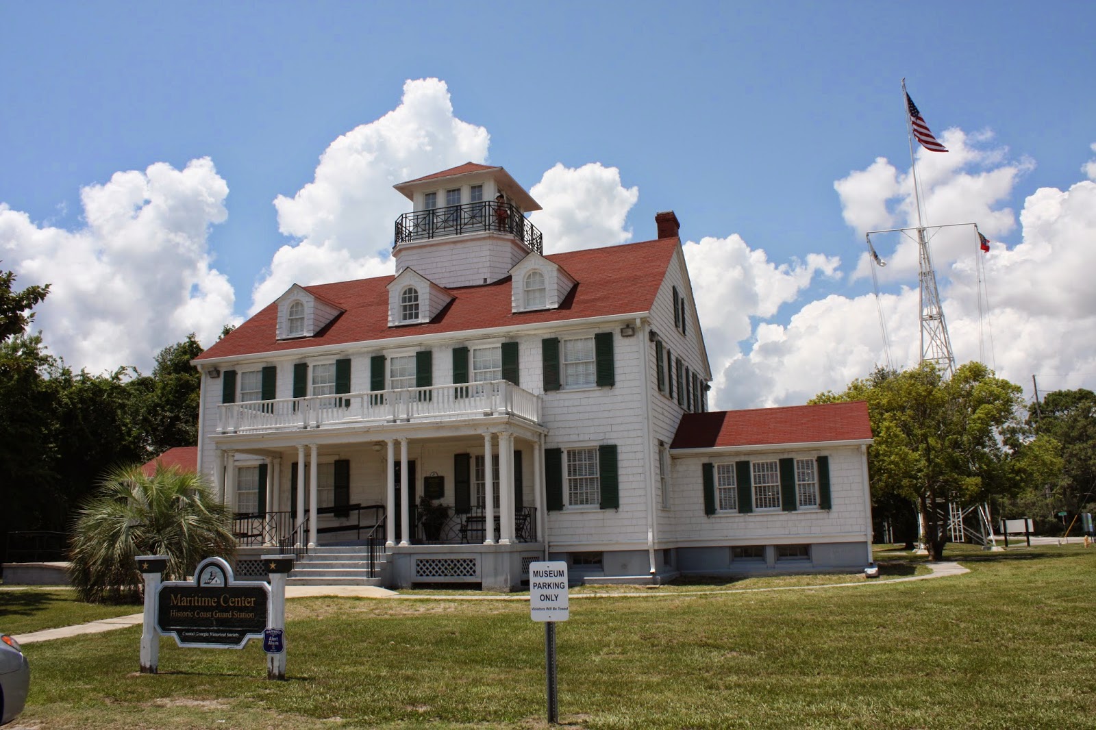 Historic Coast Guard Station Meandering Joy