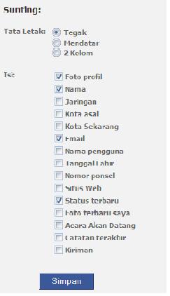 Cara Menampilkan Akun Facebook di Blog | Dibuka Saja