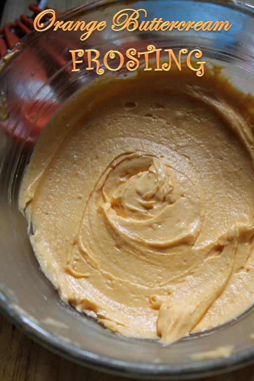 Orange Buttercream Frosting Recipe Yummy Tummy