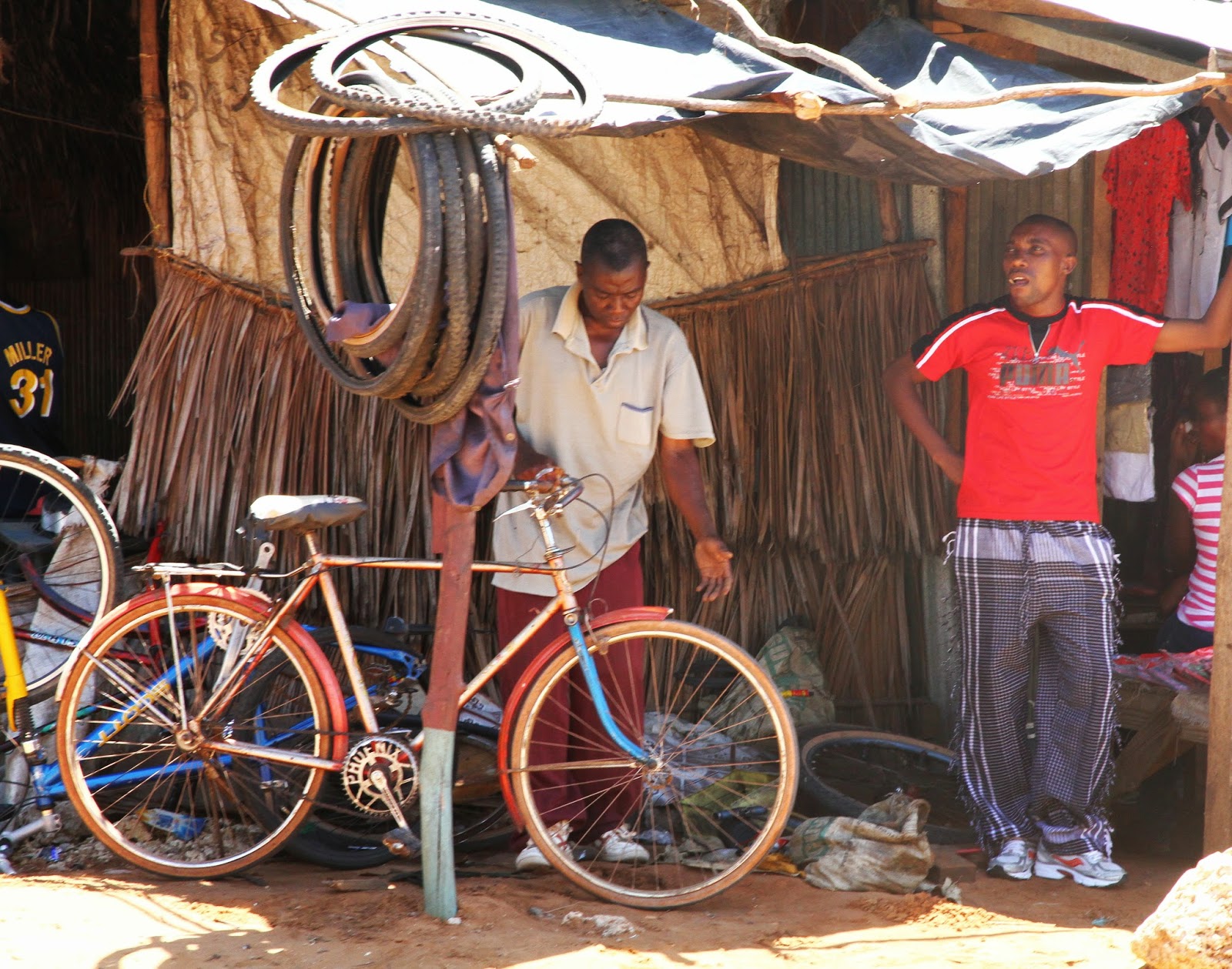 jennybphotolife Bike repair shop...