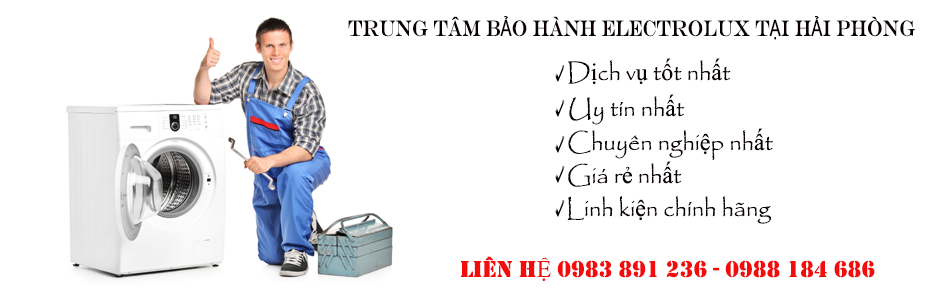 Trung tâm bảo hành máy giặt Electrolux tại hải phòng