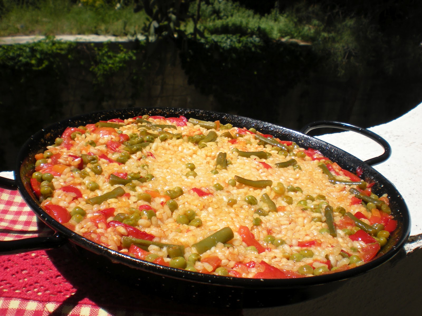 Paella di Verdure di Primavera...alla Valenciana Profumo di Sicilia