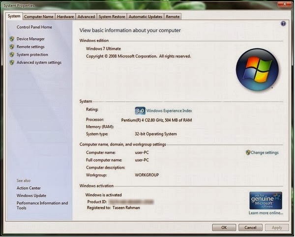 Windows 7 Ultimate 32 and 64 Bit With Keys