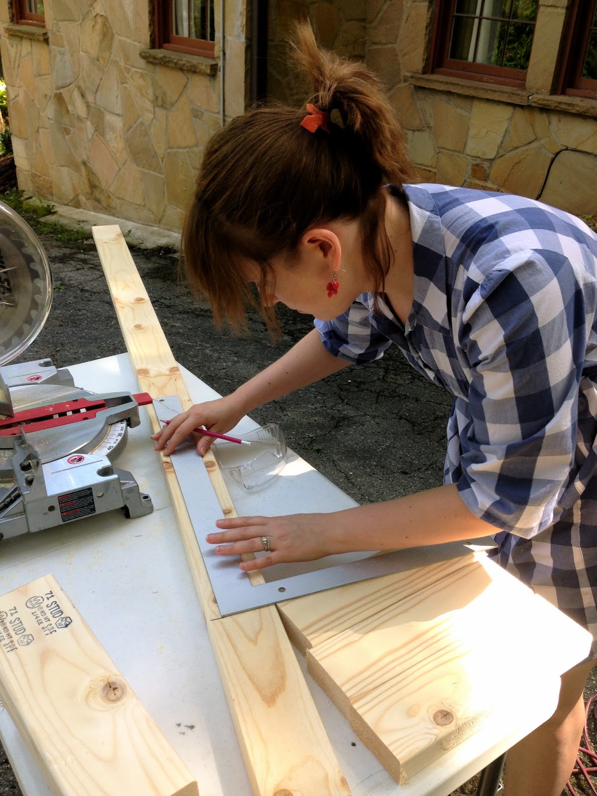 Decorella: DIY Backyard Jenga