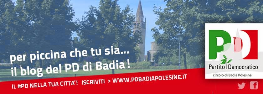 Il Blog del PD di Badia Polesine