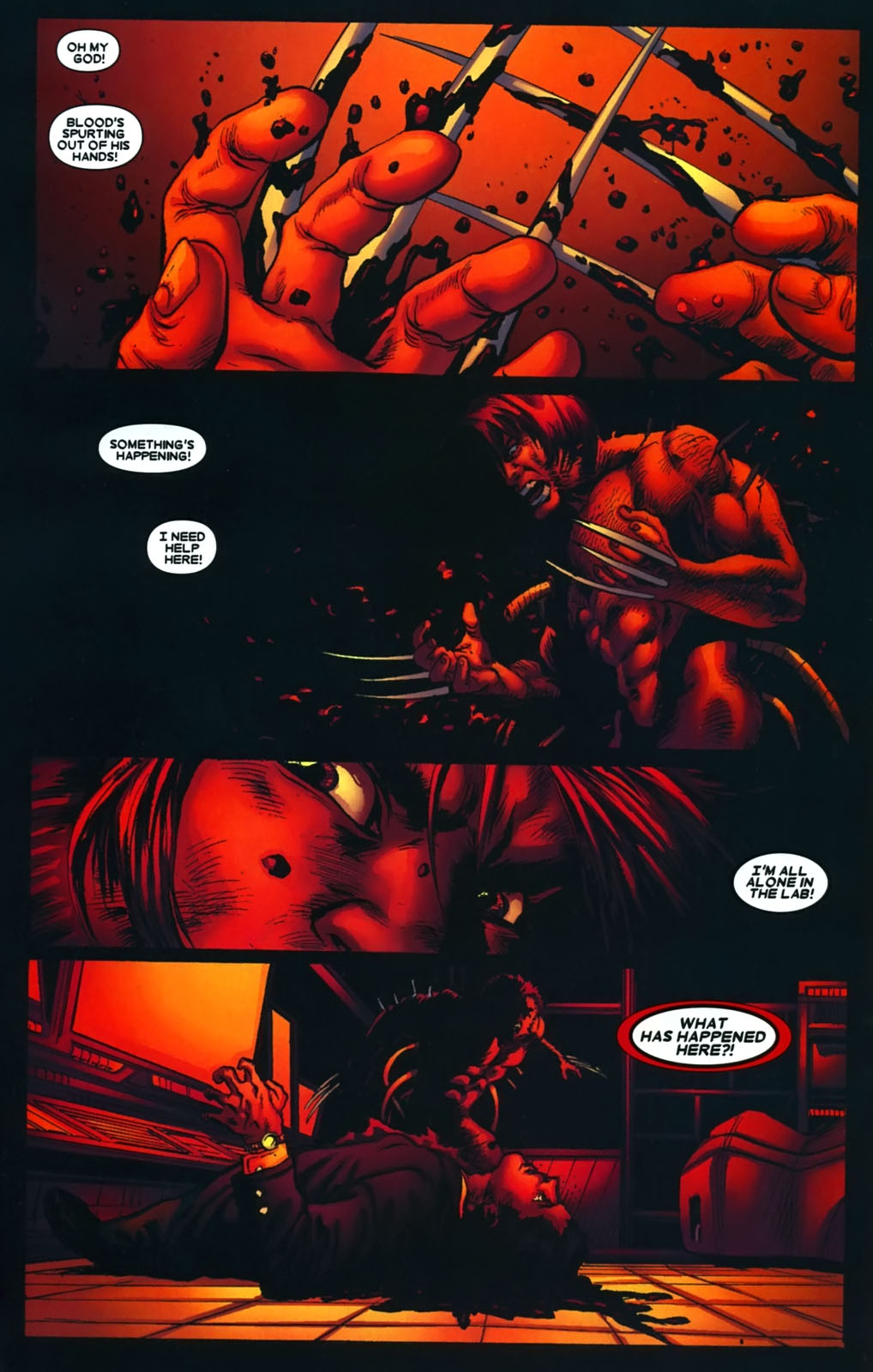 Read online Wolverine (2003) comic - Issue #38 - 6
