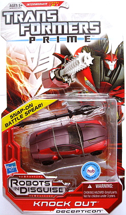 2011 Hasbro Transformers Prime Snap-On Battle Spear Knock Out