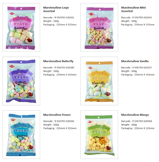 Milkyway Food Halal Marshmallow Malaysia,Marshmallows Malaysia