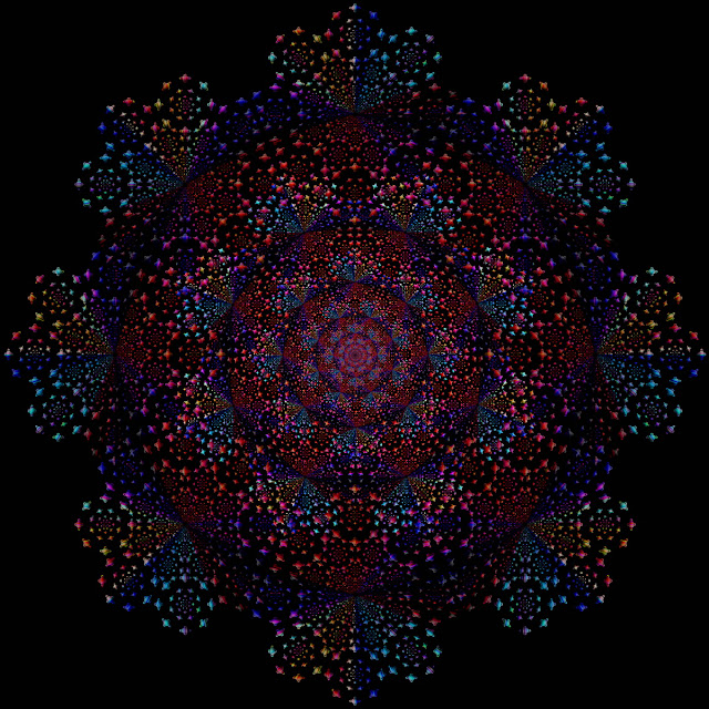 Mandalas, Fractales, Patterns, Efectos Visuales, Efectos Opticos