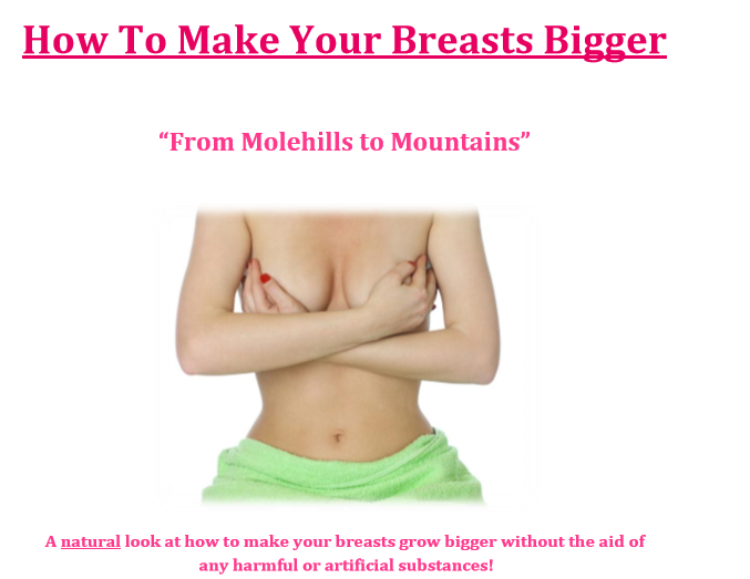Bigger naturally your breast make how to How To
