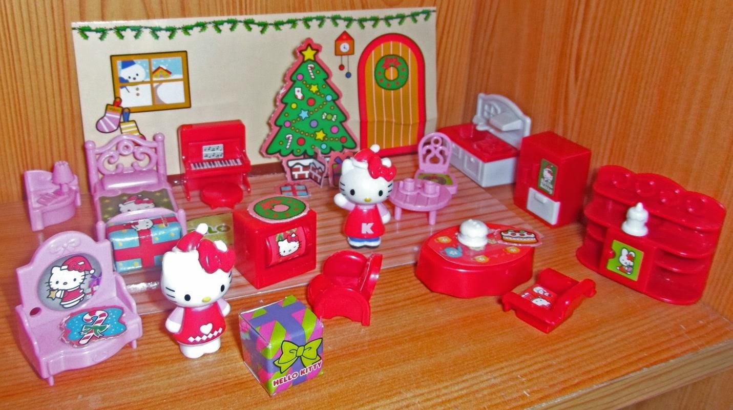 Calendrier De L'avent Hello Kitty Figurine 24 Jouet Enfant Noël