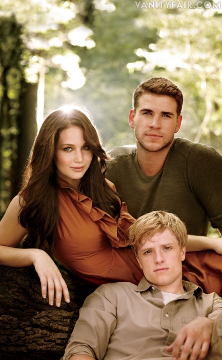 Dystopian Desserts: The Hunger Games Cast || Vanity Fair Photo shoot