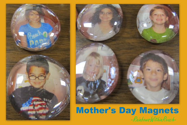 Mother's Day Gift Photo Magnet #MothersDay