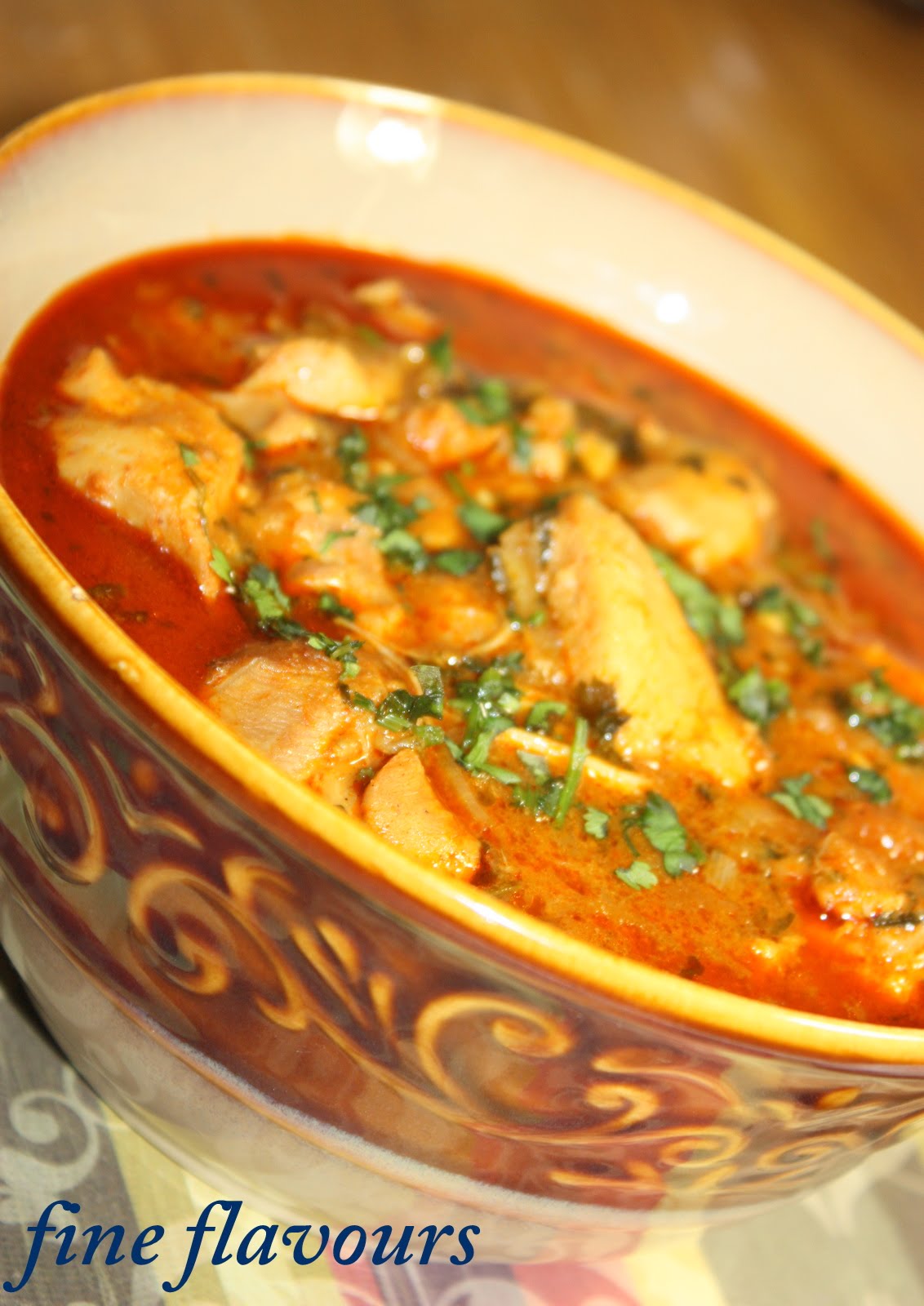 Fine Flavours CILANTRO CHICKEN CURRY
