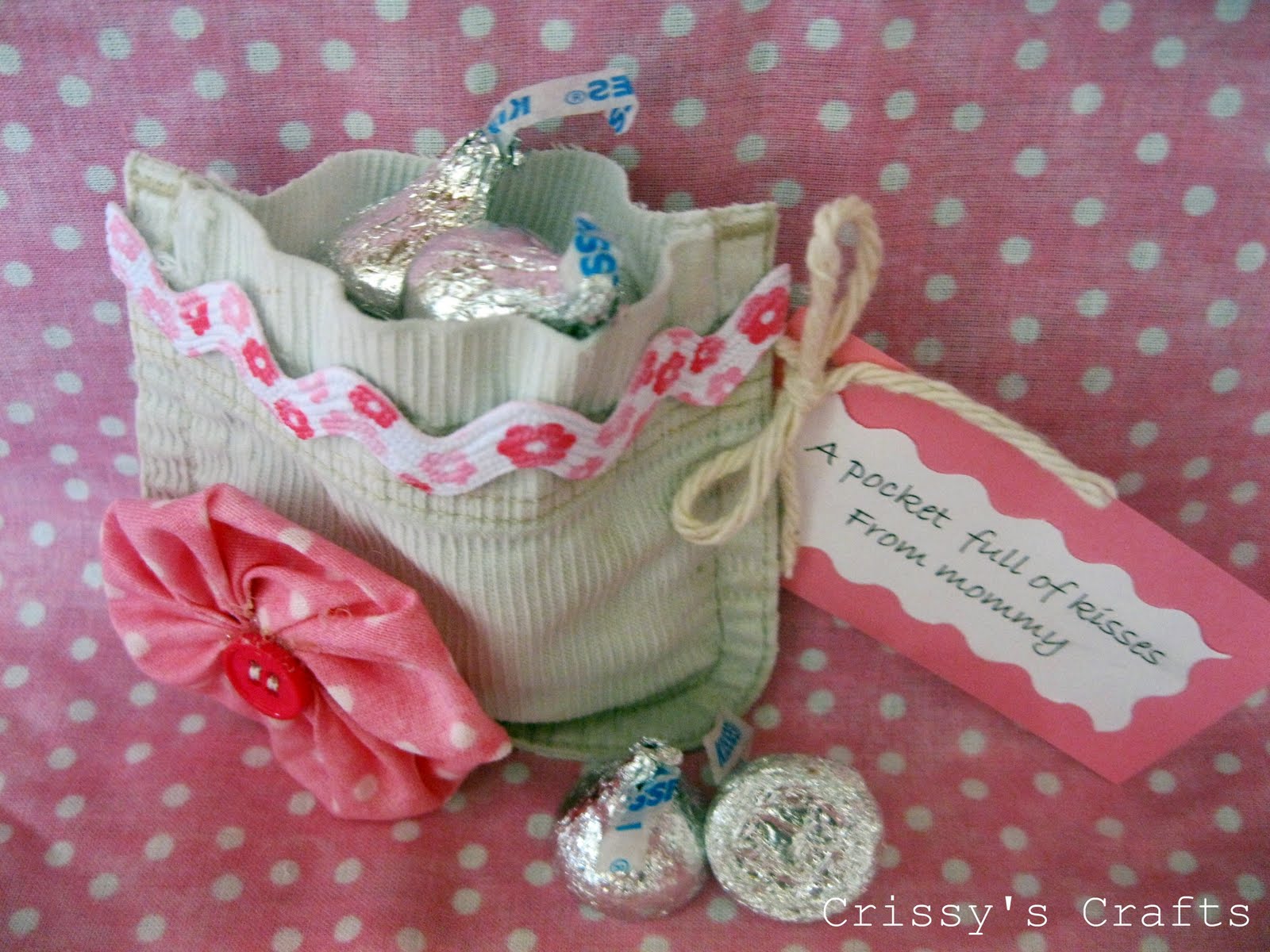 Crissy's Crafts A Pocket Full of Kisses