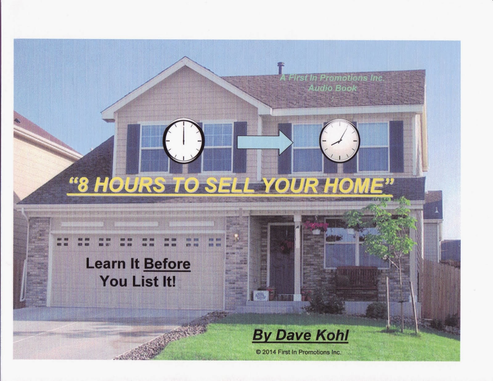 "8 Hours To Sell Your Home" - New audio book!